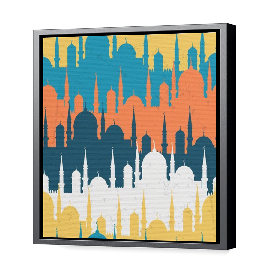 Thumbnail for Canvas - Black Floating Frame