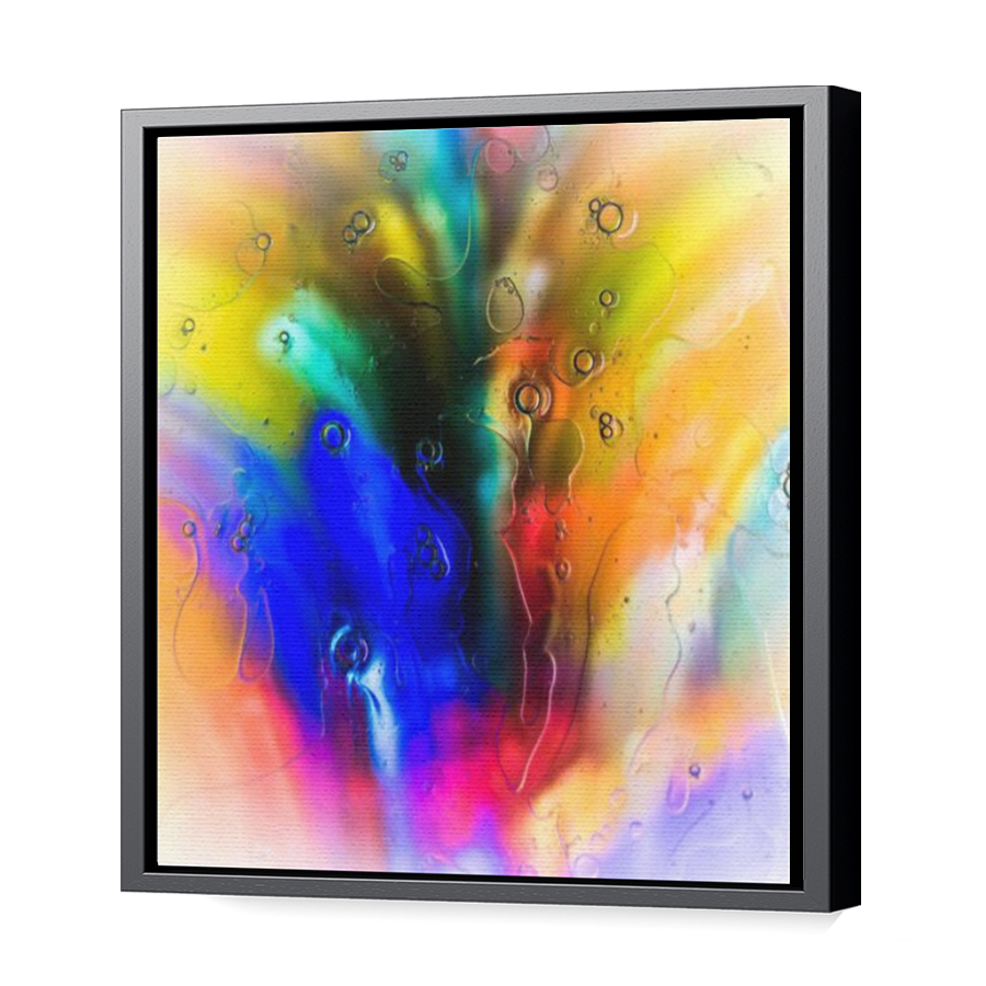 Thumbnail for Canvas - Black Floating Frame