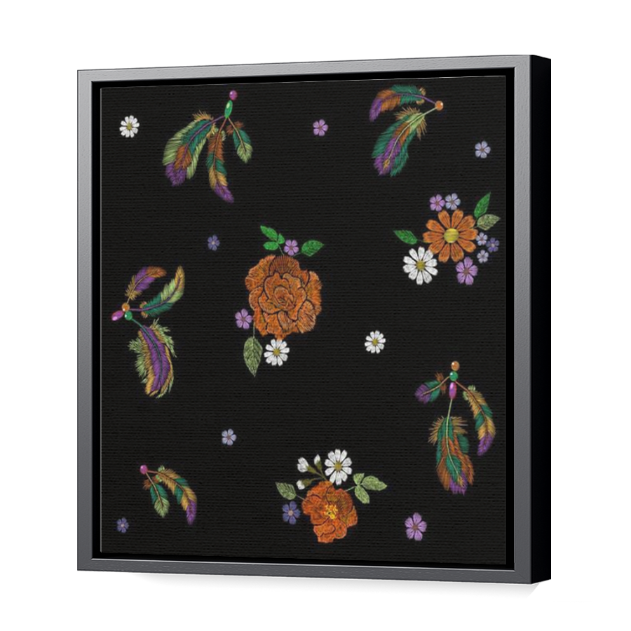 Thumbnail for Canvas - Black Floating Frame