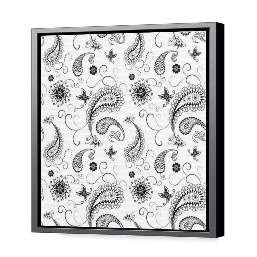 Thumbnail for Canvas - Black Floating Frame