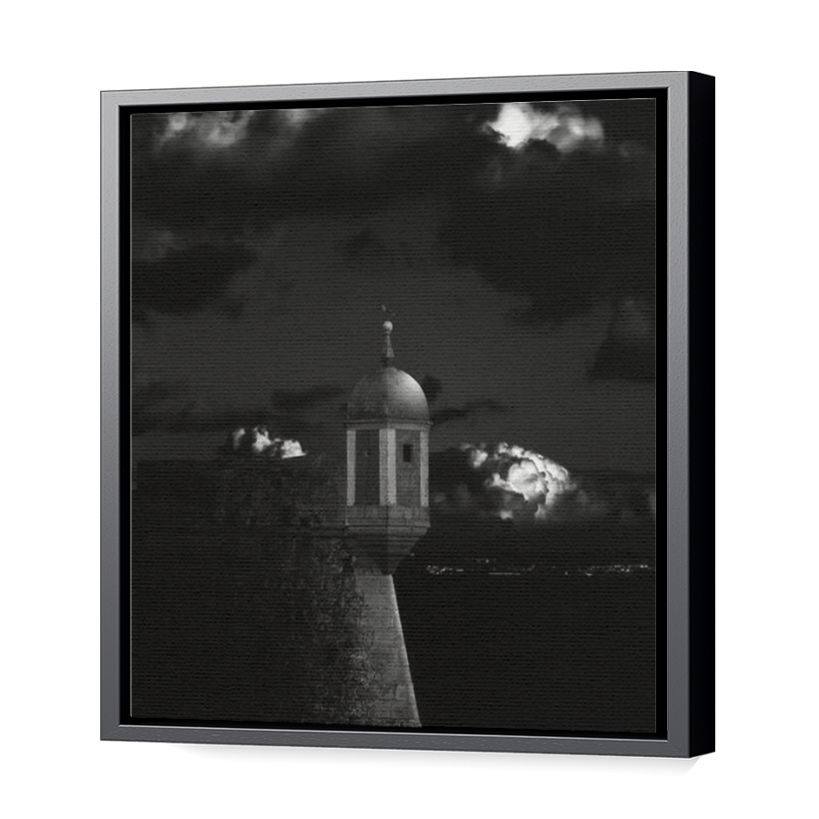 Thumbnail for Canvas - Black Floating Frame