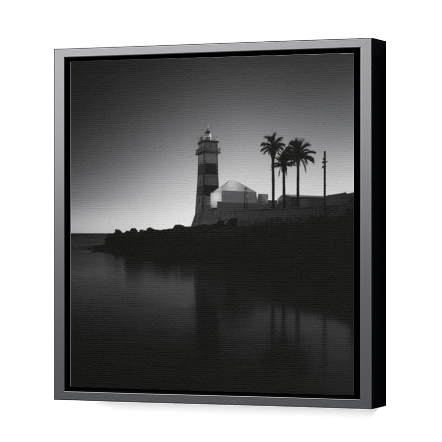 Thumbnail for Canvas - Black Floating Frame