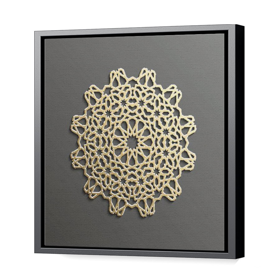 Thumbnail for Canvas - Black Floating Frame