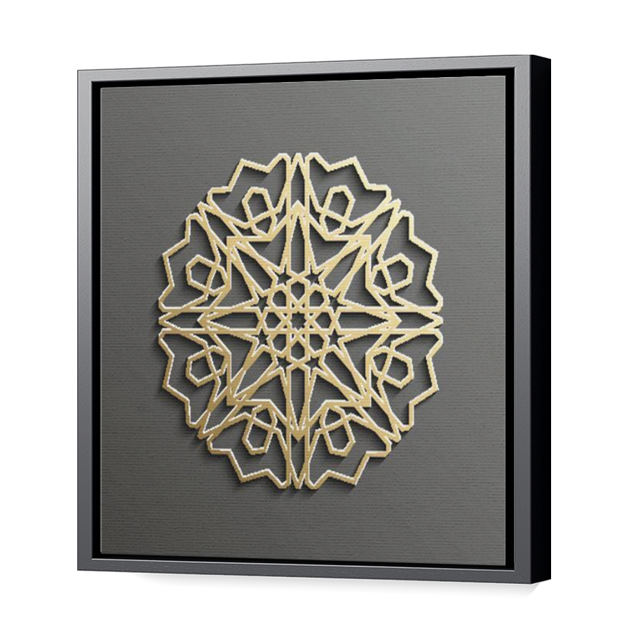 Thumbnail for Canvas - Black Floating Frame