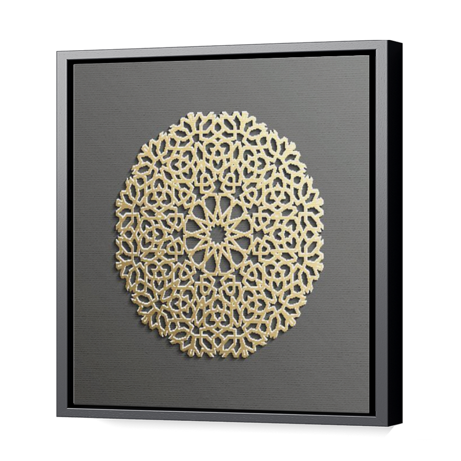 Thumbnail for Canvas - Black Floating Frame