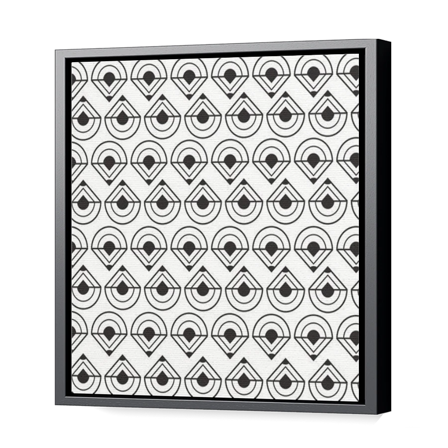 Thumbnail for Canvas - Black Floating Frame