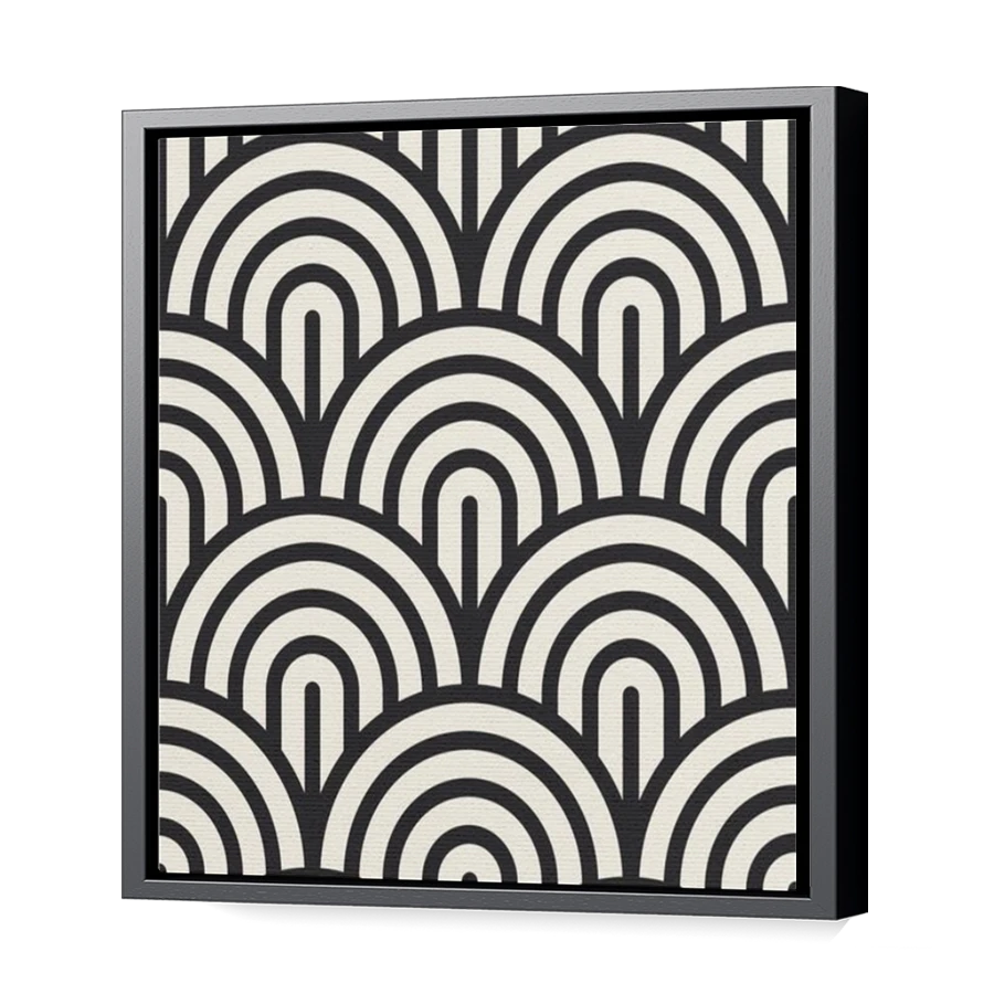 Thumbnail for Canvas - Black Floating Frame