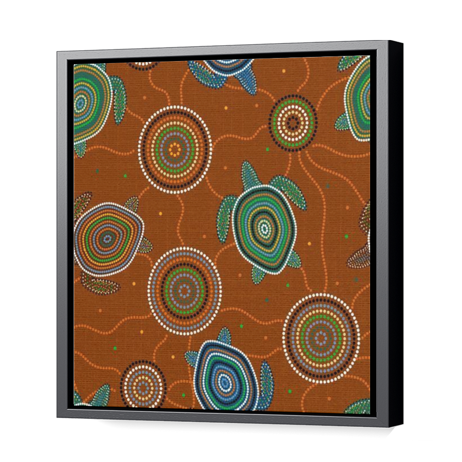 Thumbnail for Canvas - Black Floating Frame