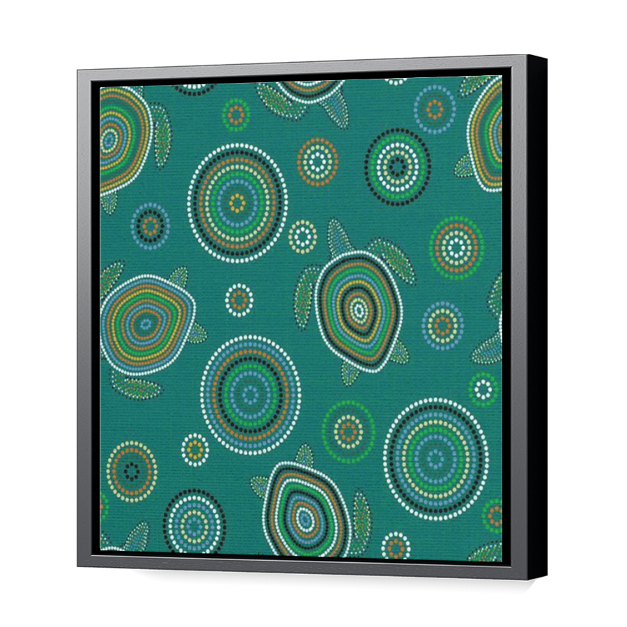 Thumbnail for Canvas - Black Floating Frame