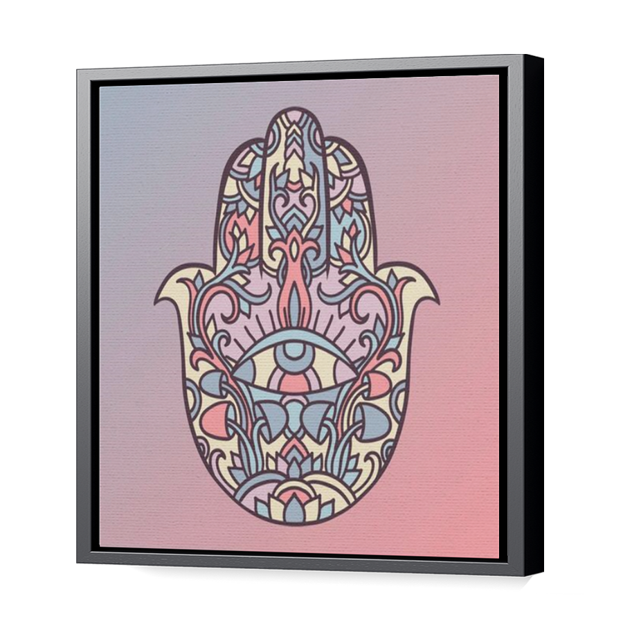 Thumbnail for Canvas - Black Floating Frame