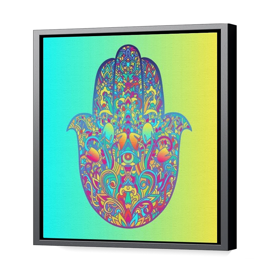 Thumbnail for Canvas - Black Floating Frame