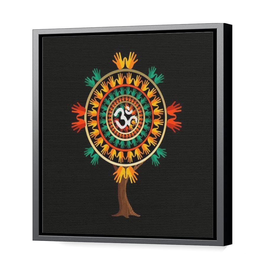 Thumbnail for Canvas - Black Floating Frame