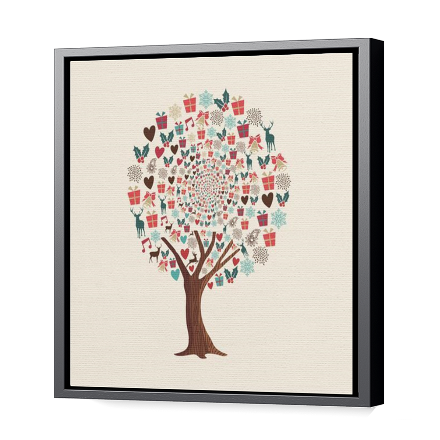 Thumbnail for Canvas - Black Floating Frame