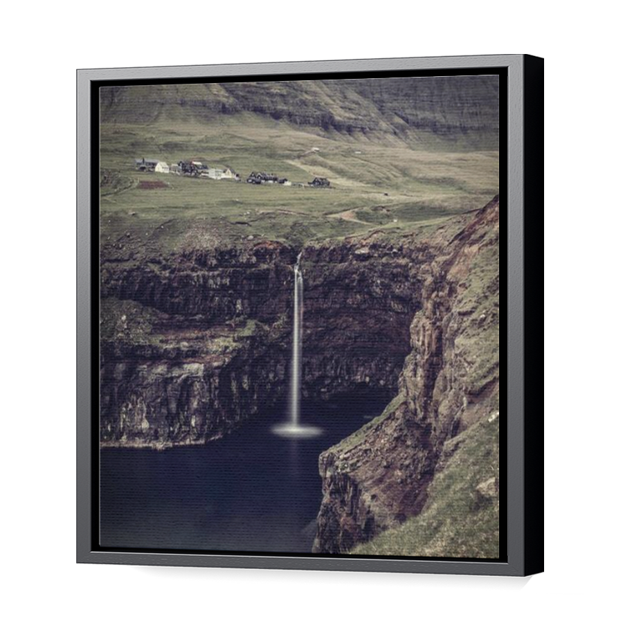 Thumbnail for Canvas - Black Floating Frame