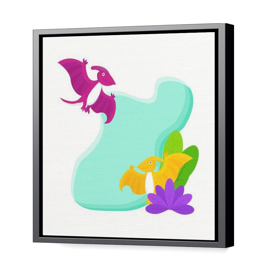 Thumbnail for Canvas - Black Floating Frame