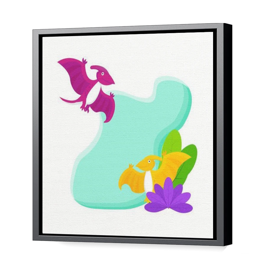Thumbnail for Canvas - Black Floating Frame