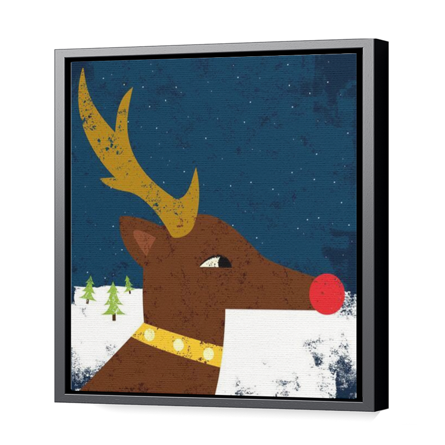 Thumbnail for Canvas - Black Floating Frame