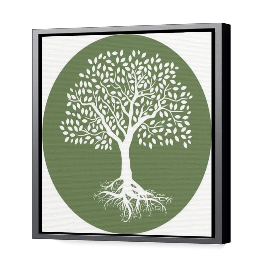 Thumbnail for Canvas - Black Floating Frame