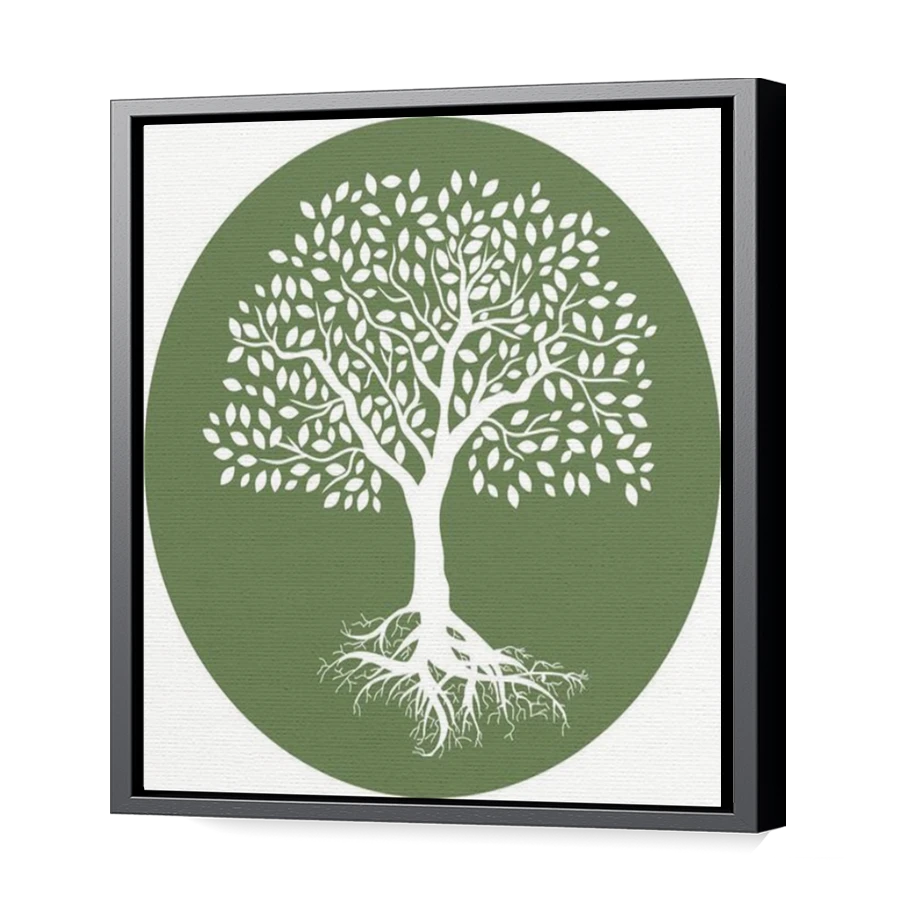 Thumbnail for Canvas - Black Floating Frame