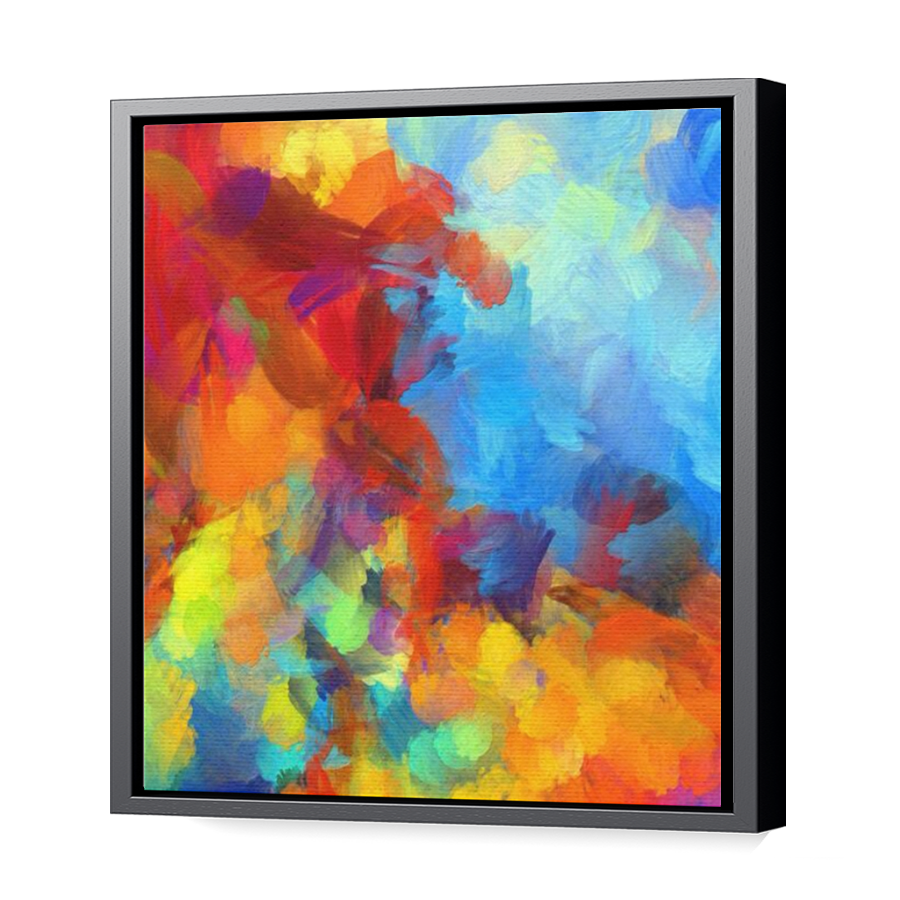 Thumbnail for Canvas - Black Floating Frame