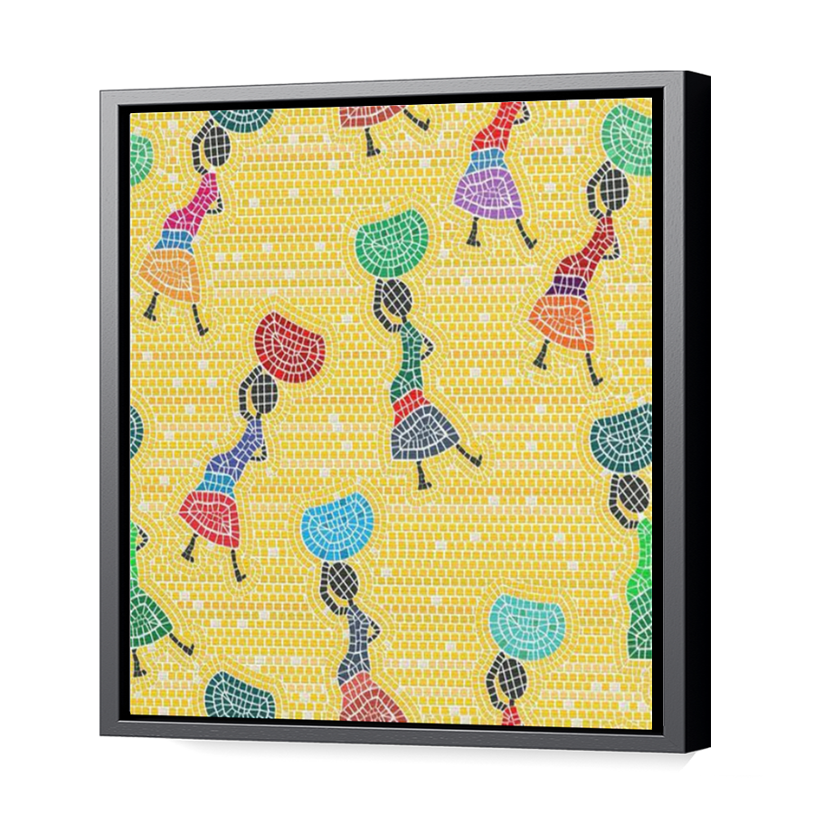 Thumbnail for Canvas - Black Floating Frame