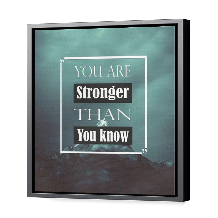 Thumbnail for Canvas - Black Floating Frame