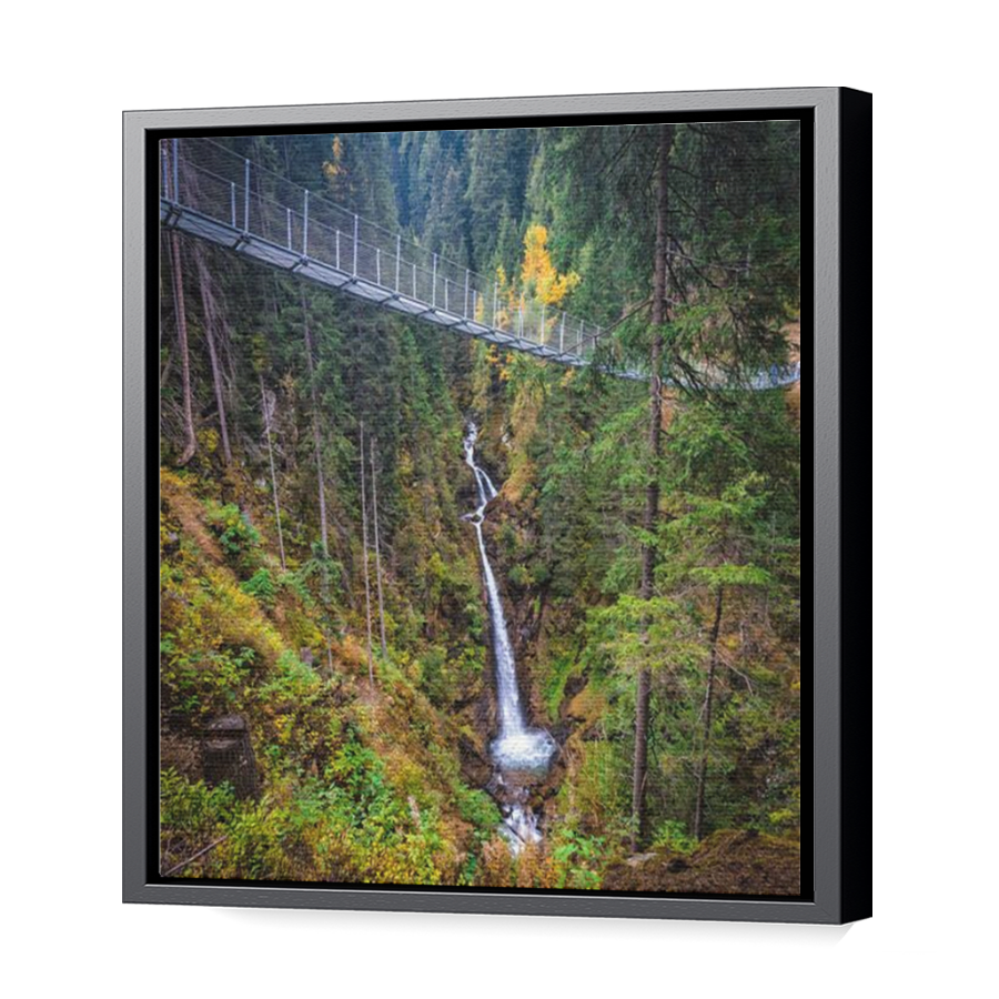 Thumbnail for Canvas - Black Floating Frame