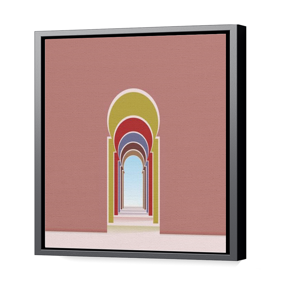 Thumbnail for Canvas - Black Floating Frame