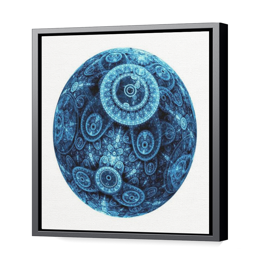 Thumbnail for Canvas - Black Floating Frame