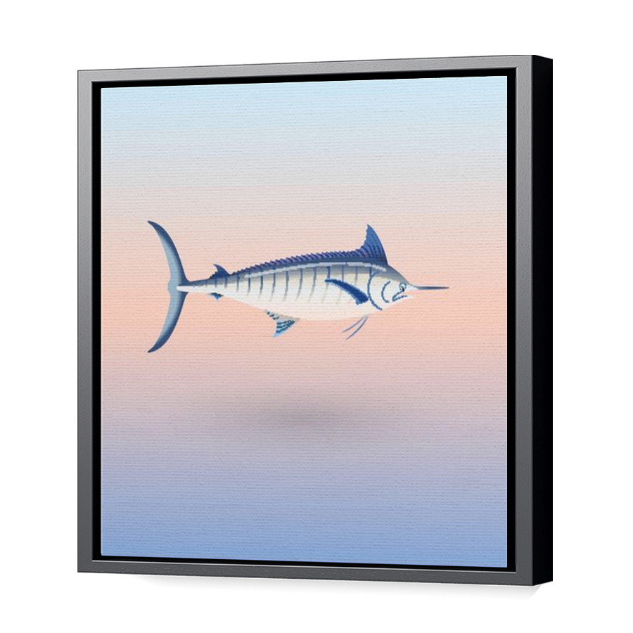 Thumbnail for Canvas - Black Floating Frame