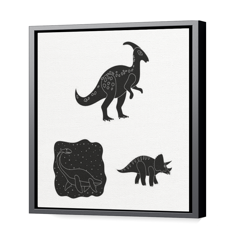 Thumbnail for Canvas - Black Floating Frame