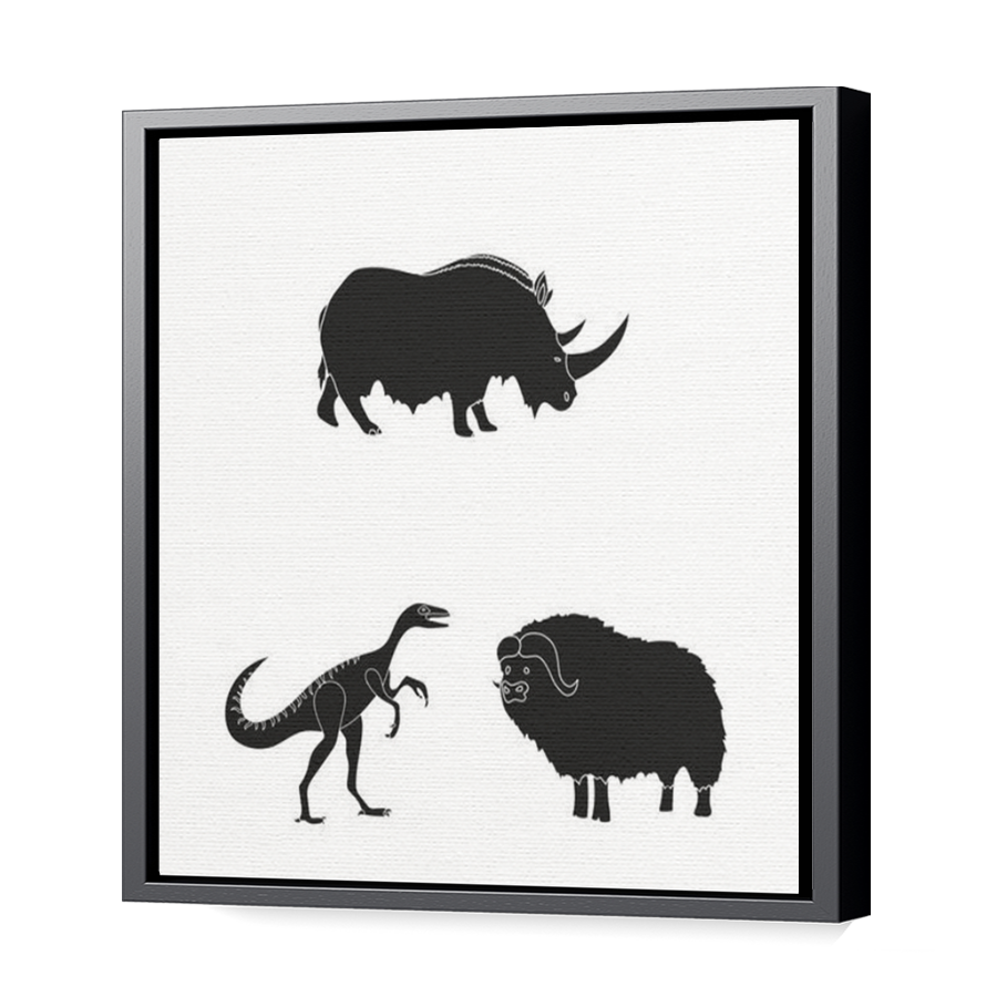 Thumbnail for Canvas - Black Floating Frame
