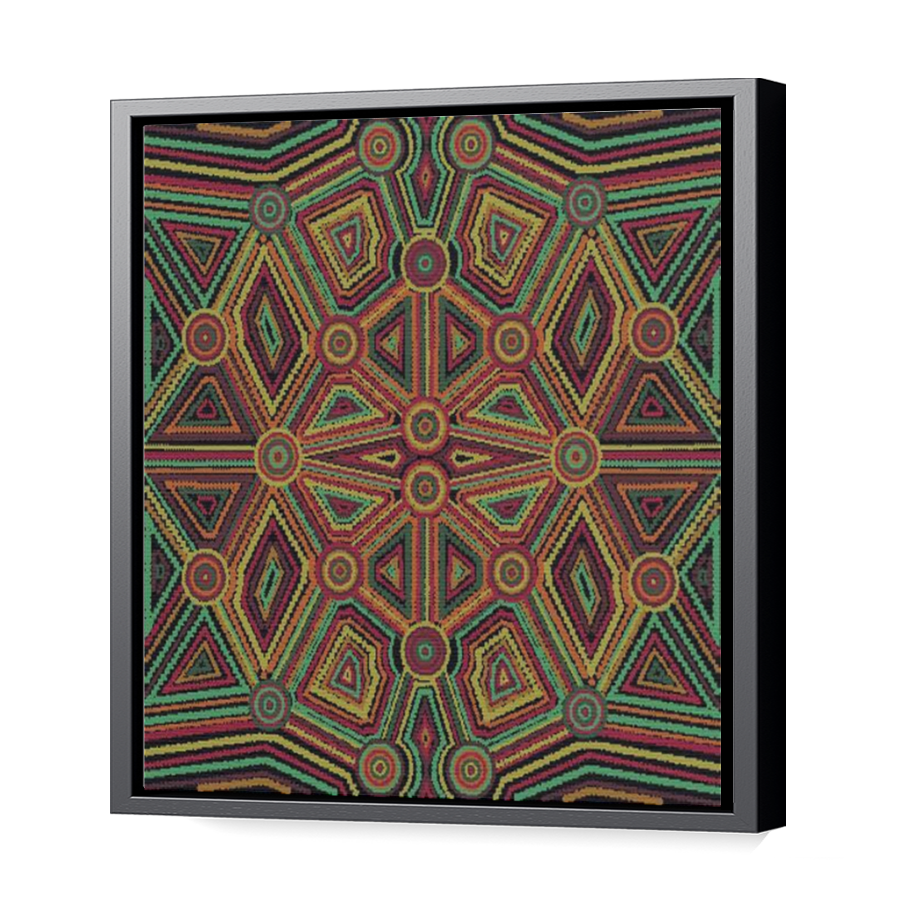 Thumbnail for Canvas - Black Floating Frame