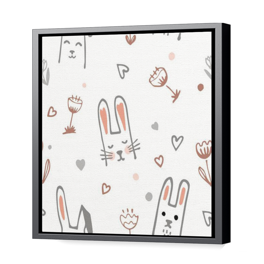 Thumbnail for Canvas - Black Floating Frame