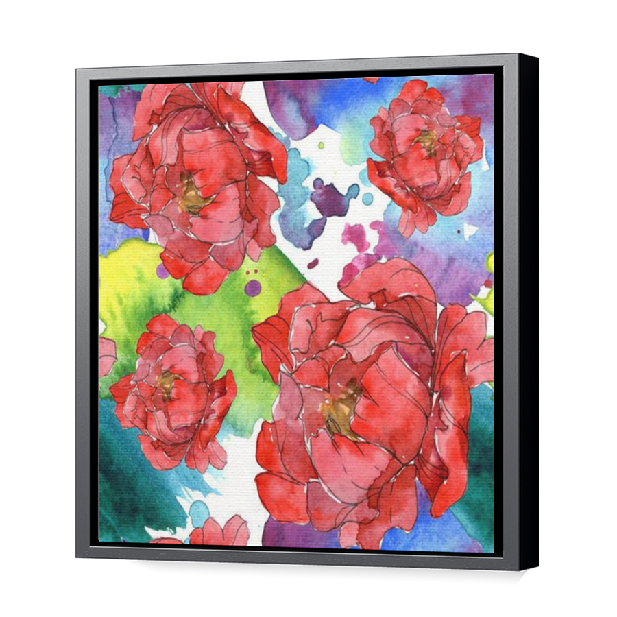 Thumbnail for Canvas - Black Floating Frame