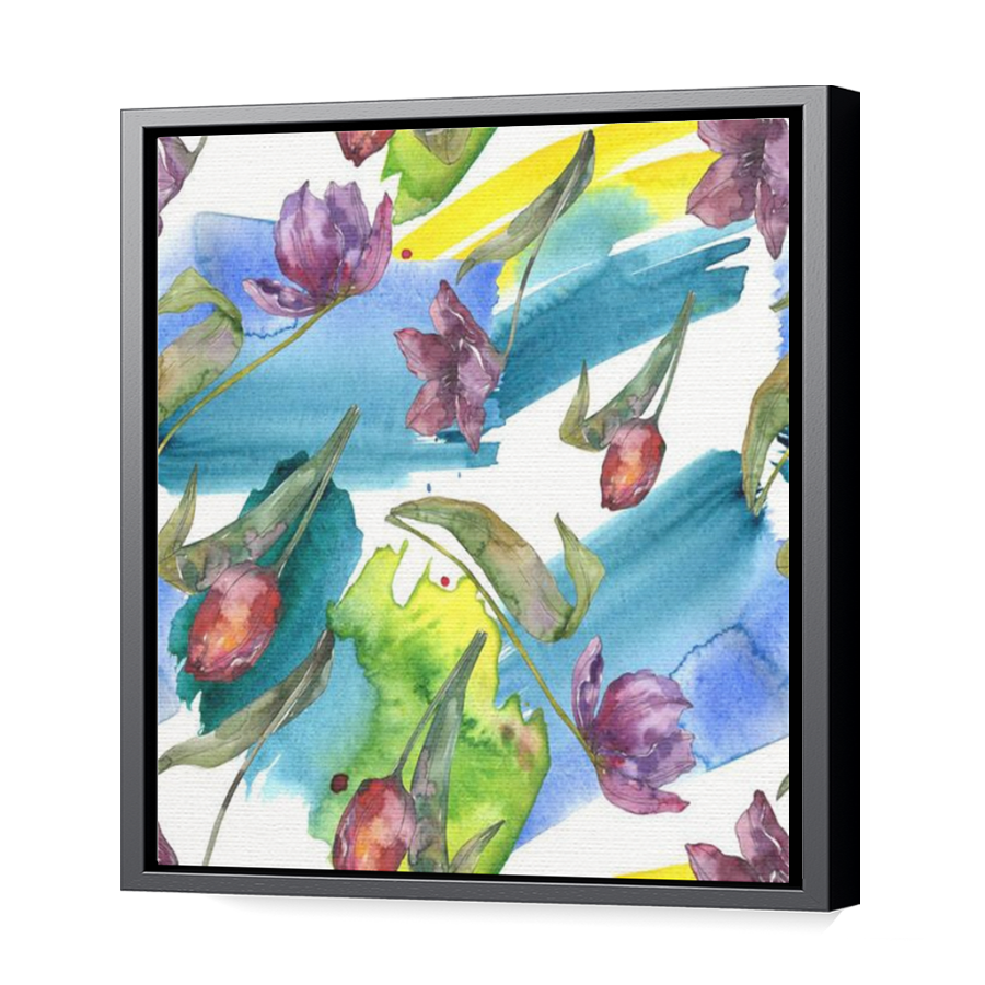Thumbnail for Canvas - Black Floating Frame