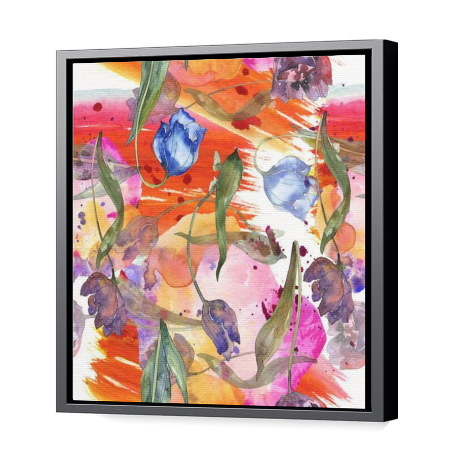 Thumbnail for Canvas - Black Floating Frame