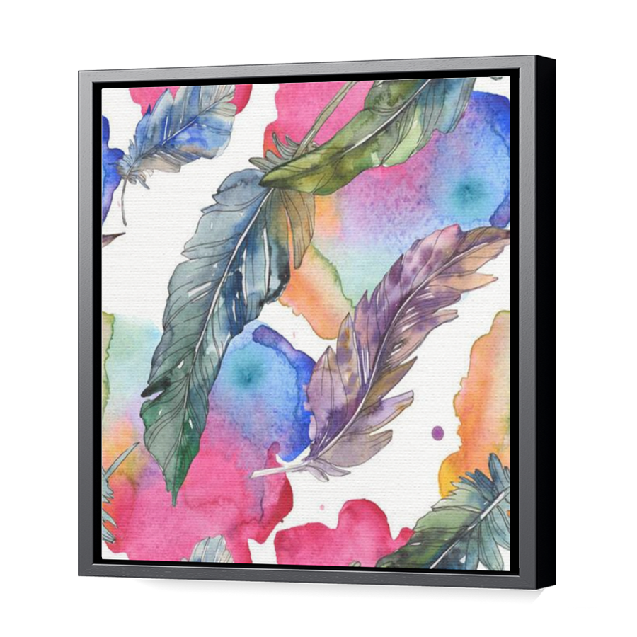 Thumbnail for Canvas - Black Floating Frame