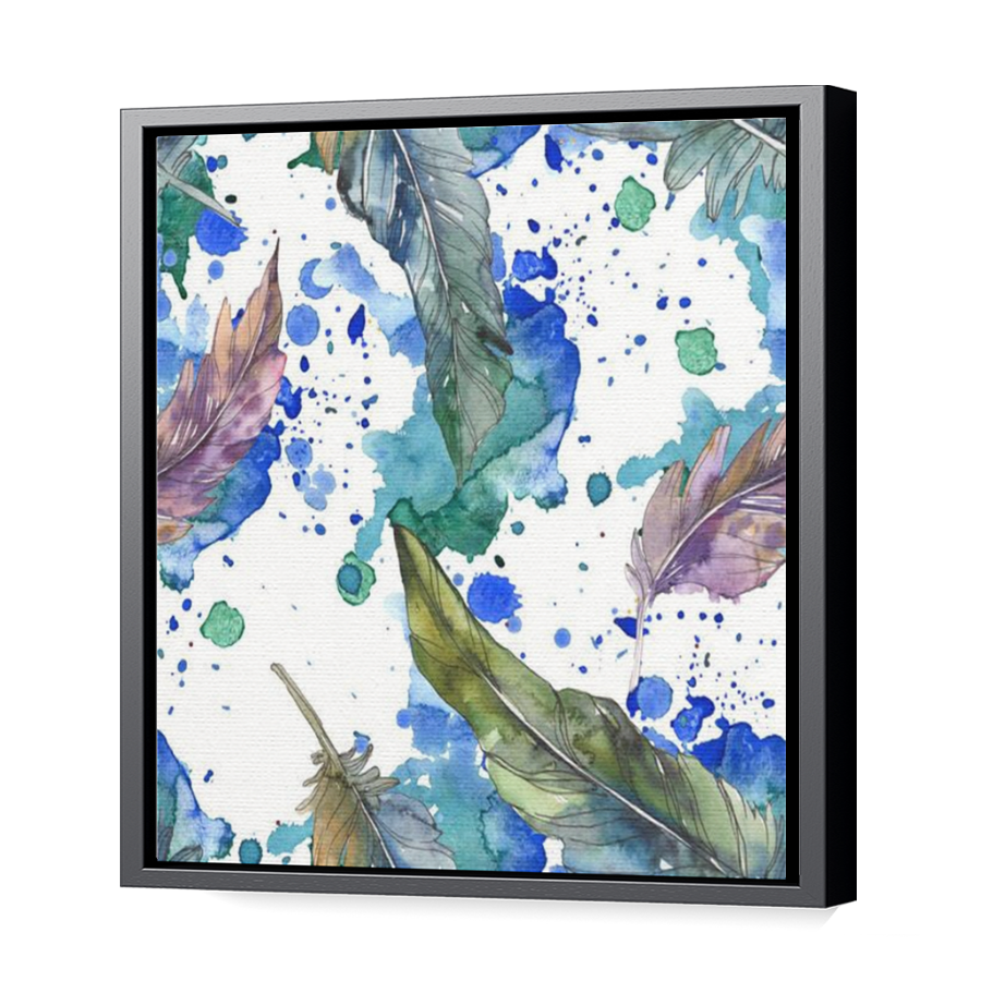 Thumbnail for Canvas - Black Floating Frame