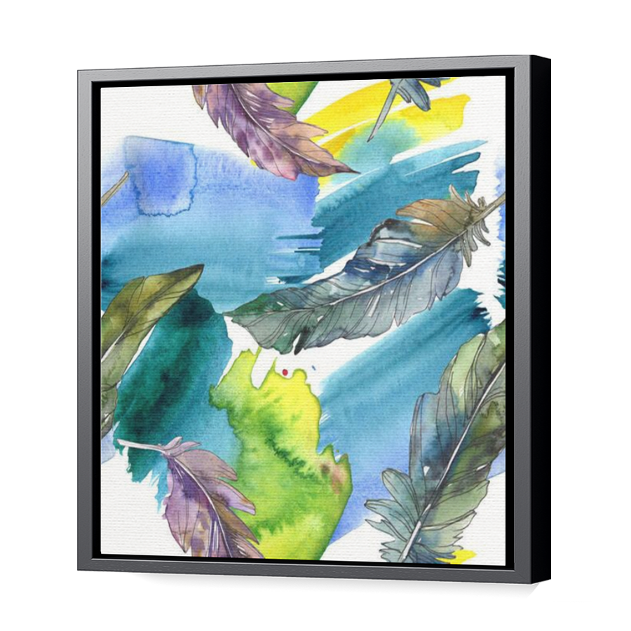 Thumbnail for Canvas - Black Floating Frame