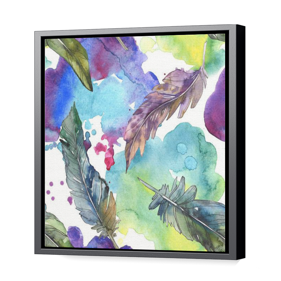 Thumbnail for Canvas - Black Floating Frame
