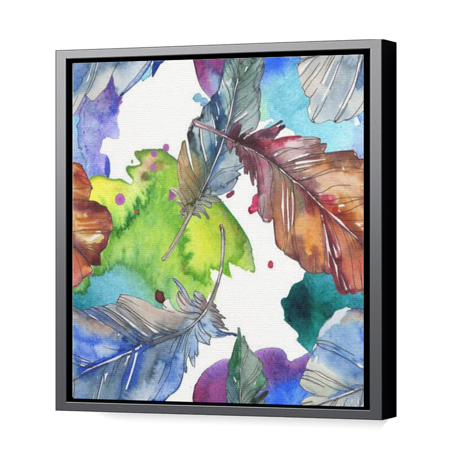 Thumbnail for Canvas - Black Floating Frame