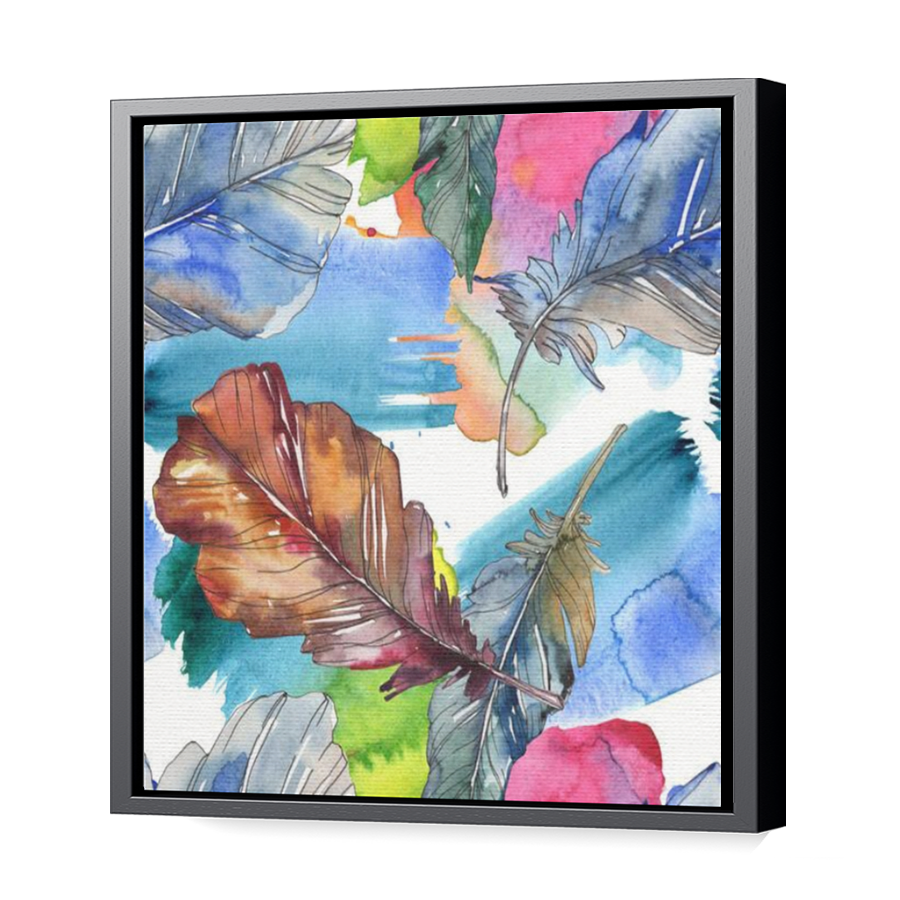 Thumbnail for Canvas - Black Floating Frame