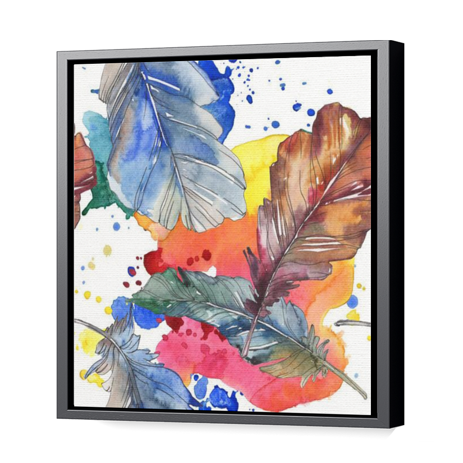 Thumbnail for Canvas - Black Floating Frame