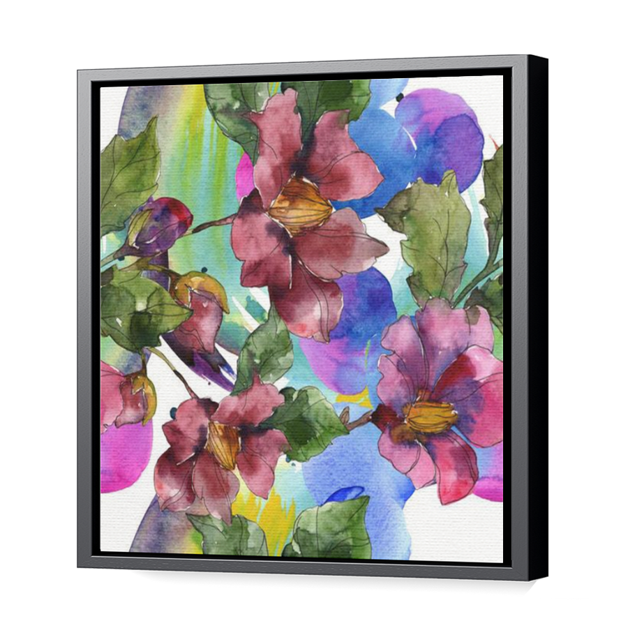 Thumbnail for Canvas - Black Floating Frame