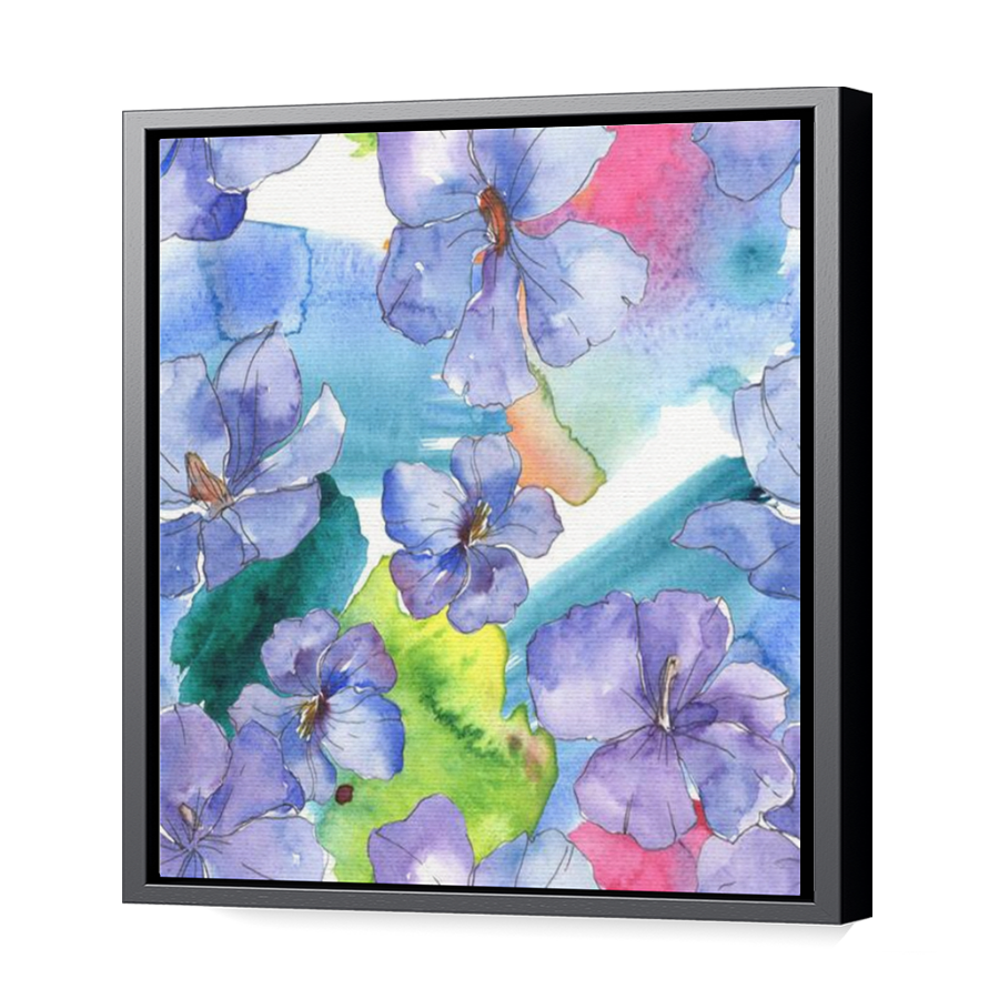 Thumbnail for Canvas - Black Floating Frame
