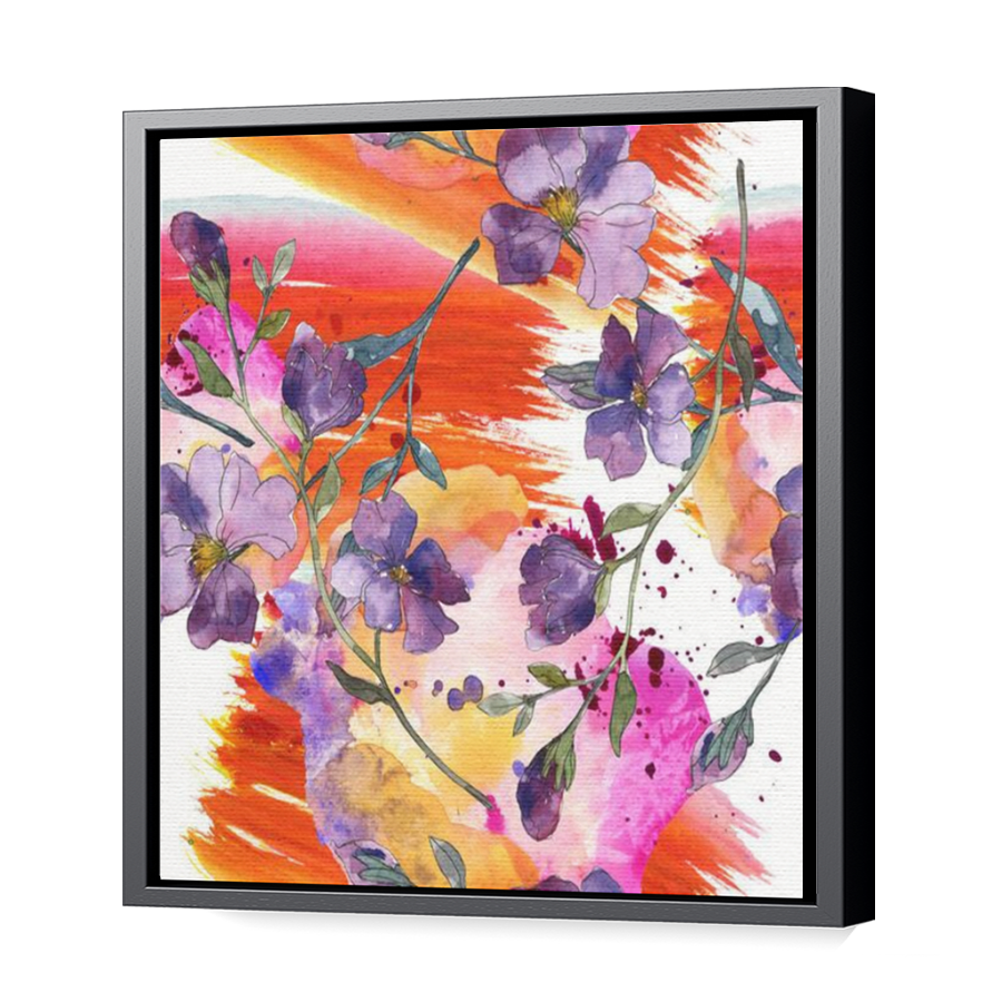 Thumbnail for Canvas - Black Floating Frame
