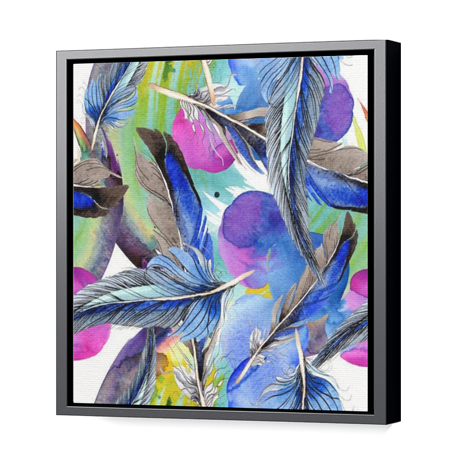 Thumbnail for Canvas - Black Floating Frame