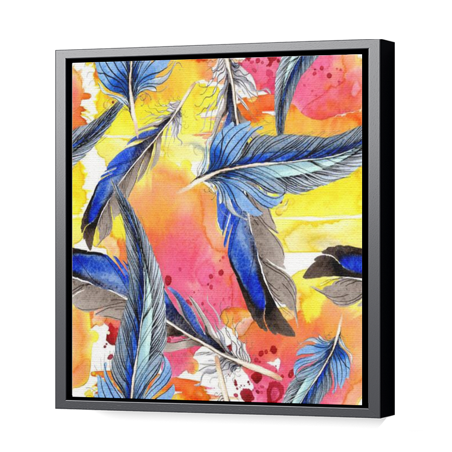Thumbnail for Canvas - Black Floating Frame