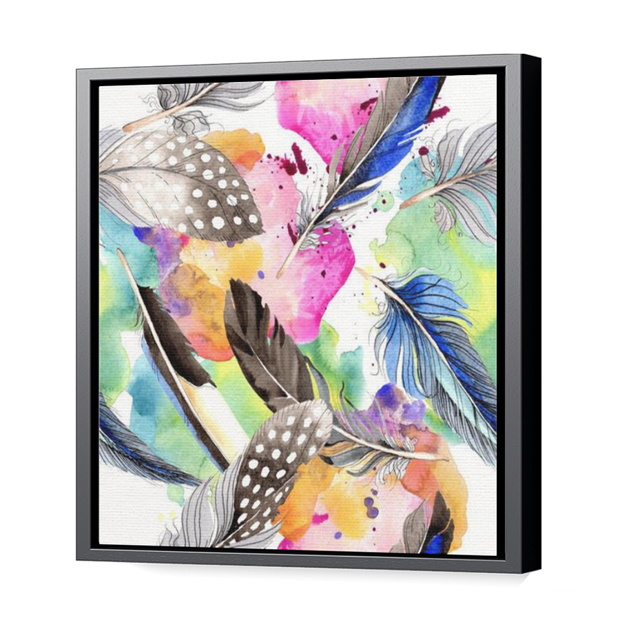 Thumbnail for Canvas - Black Floating Frame